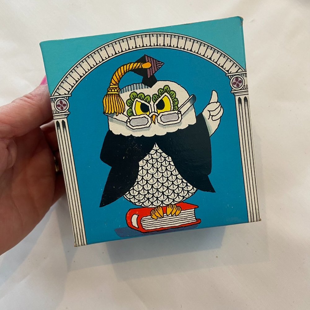 Avon Dr Hoot Vintage Wild Country After Shave 4 Fl Oz NOS Smart Owl Full Bottle